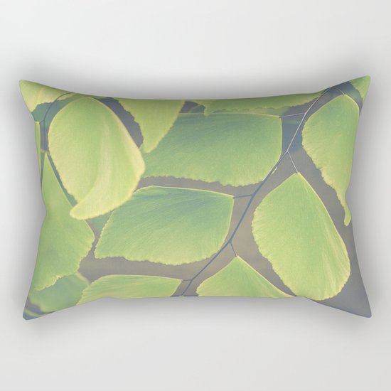 Fern Abstract Rectangular Pillow