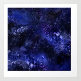 Purple Night Art Print