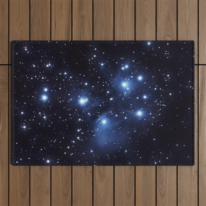 Seven Sisters Shrouded in Dust Outdoor Rug