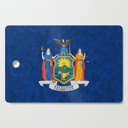 State flag of New York US Flags New England Banner Standard Colors Cutting Board