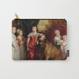 Sir Anthony van Dyck "The Five Eldest Children of Charles I" Carry-All Pouch