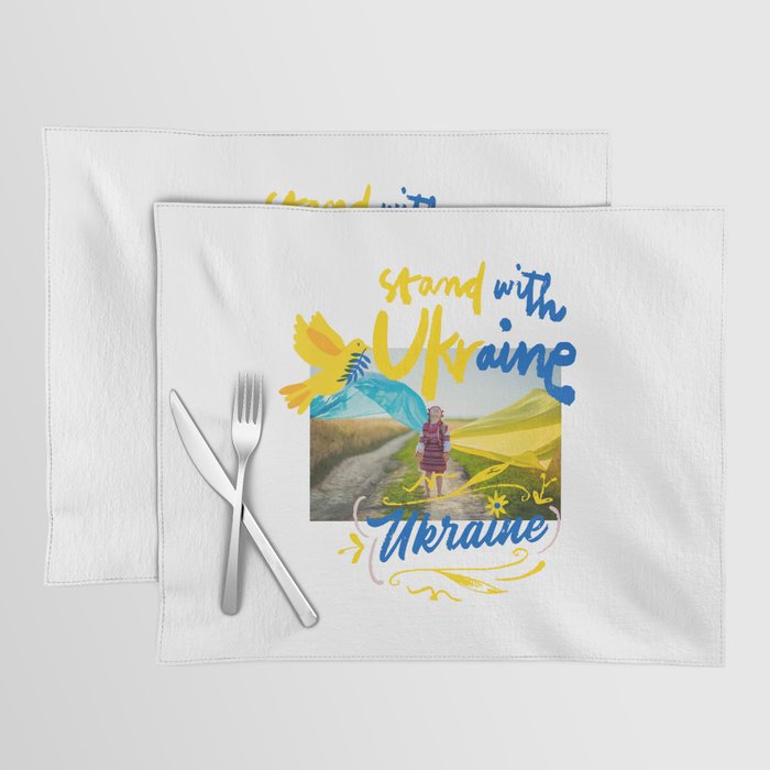 Stand With Ukraine Hope Placemat