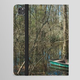 Bayou Boat in Georgia iPad Folio Case