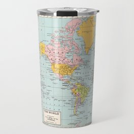 World Map Travel Mug