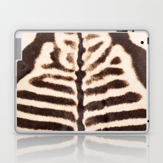 Zebra - stripes - classic #decor #society6 #buyart Laptop & iPad Skin