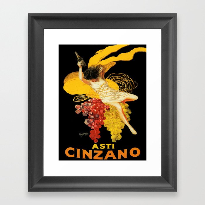 Vintage poster - Asti Cinzano Framed Art Print