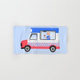 Ice-cream Truck Hand & Bath Towel