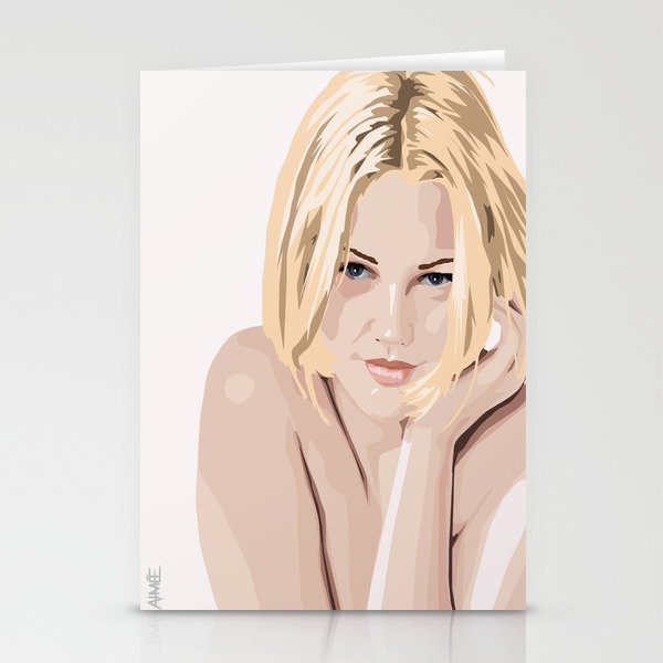 Drew Barrymore Stationery Cards