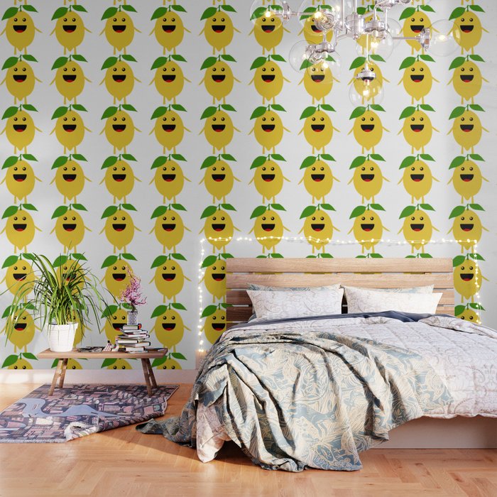 Mr Lemon Well Hung Wallpaper By Deificusart Society6