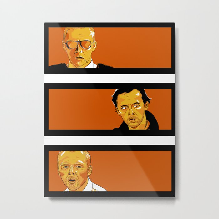 The Good, The Bad, and The Cornettos Metal Print