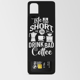 Barista Coffee Machine Coffeemaker Espresso Milk Android Card Case