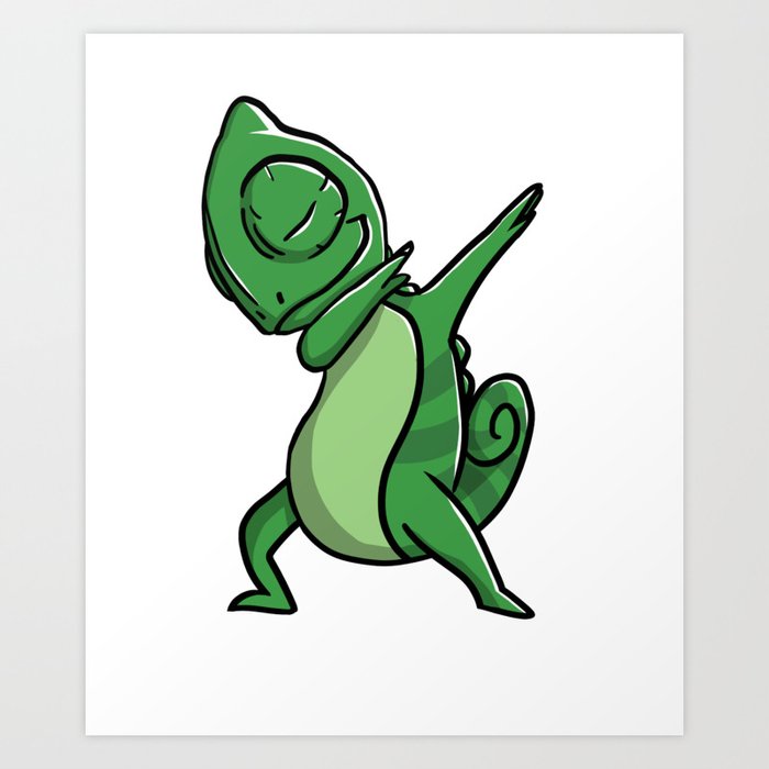 Funny Dabbing Chameleon Reptile Pet Dab Dance Art Print By Barktrends Society6,How Many Calories In Hummus