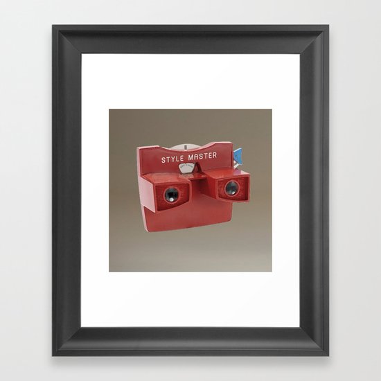STYLE MASTER VIEWER Framed Art Print