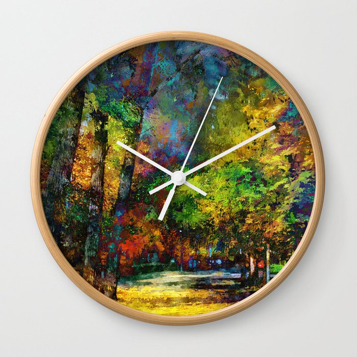 Walk With Me Wall Clock