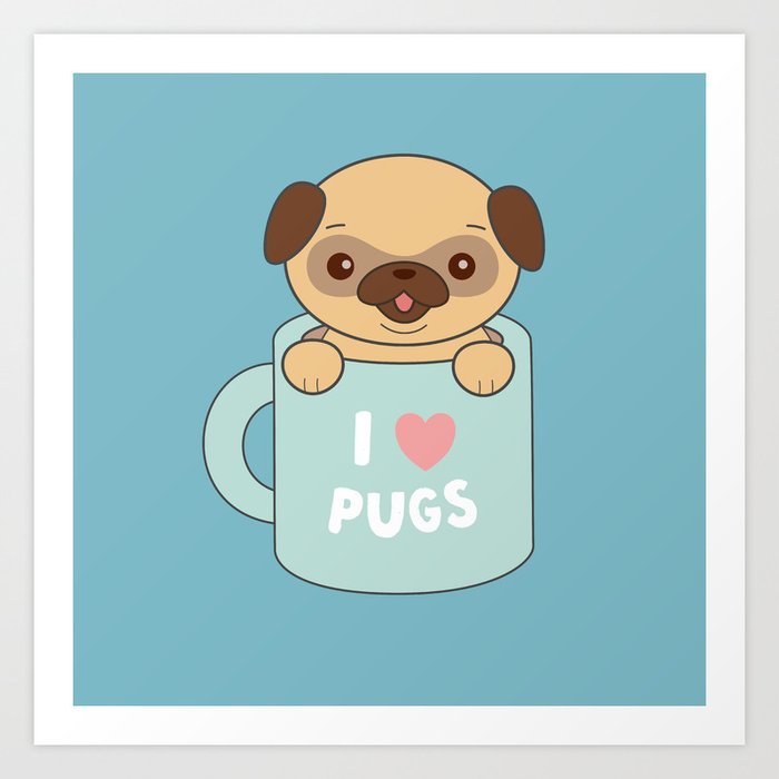 Pugs kawaii sales