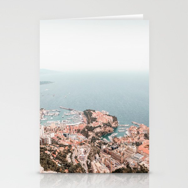 Monaco Summer Coast Stationery Cards