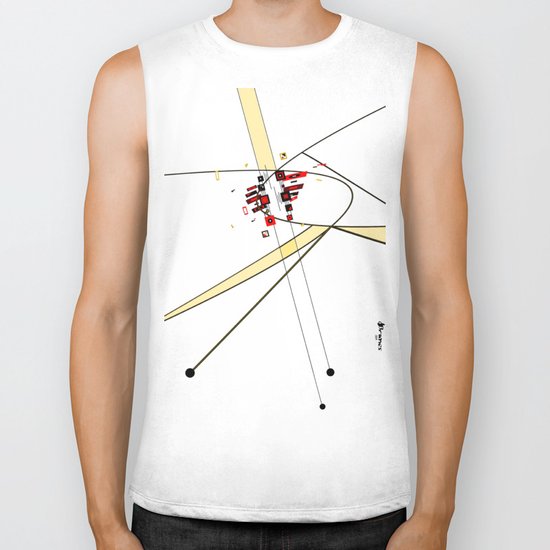 Phase Shifted Drift Biker Tank