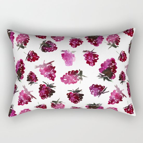 Blackberries Rectangular Pillow