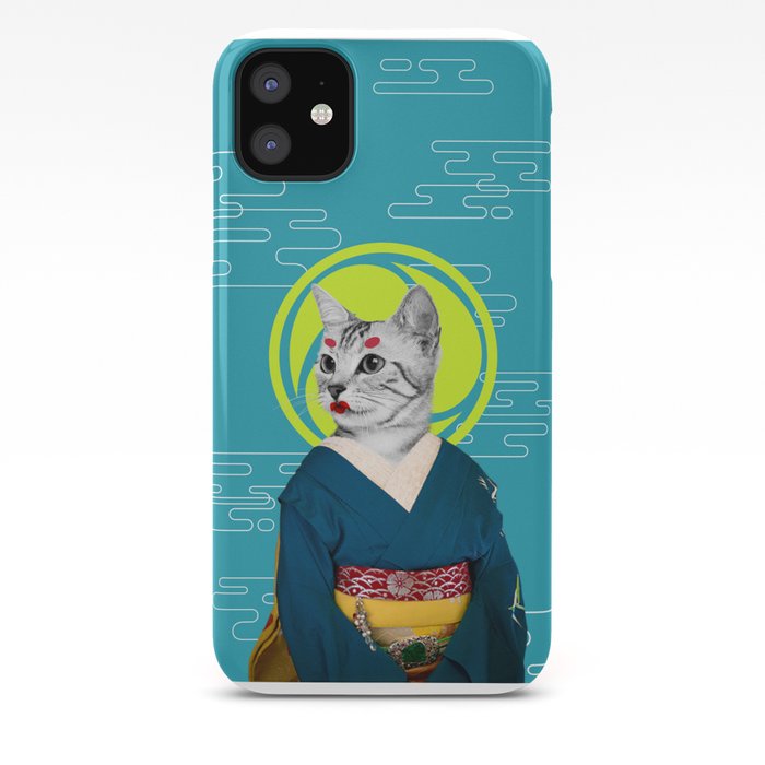 geisha cat iPhone 11 case geisha cat iPhone 11 case