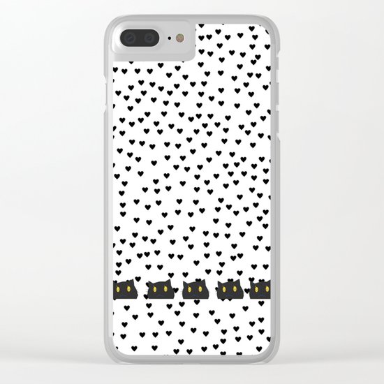 cat-12 Clear iPhone Case