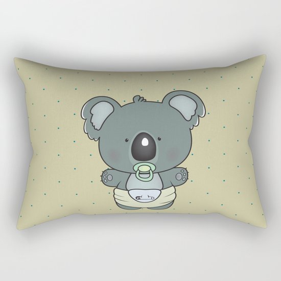 Baby koala Rectangular Pillow