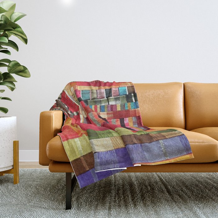 Colorful moroccan throw blanket best sale