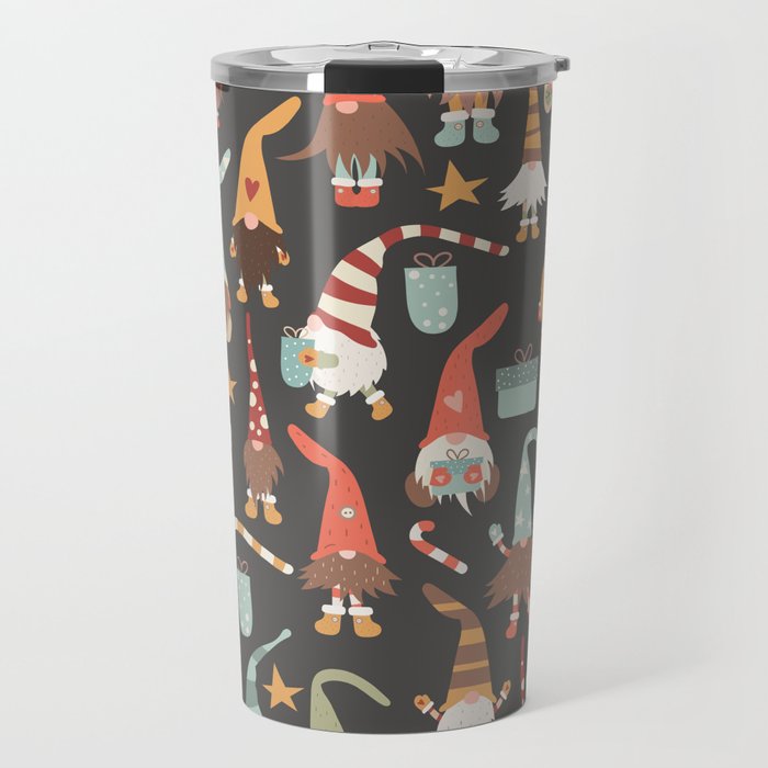 Christmas Gnomes Travel Mug