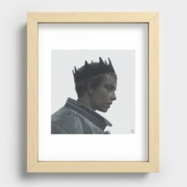 The King Recessed Framed Print