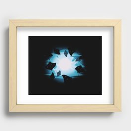 Stingray Portal Recessed Framed Print