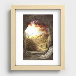 The Empty Tomb Recessed Framed Print