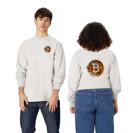 Bitcoin Two by Patrick Hager Long Sleeve T Shirt