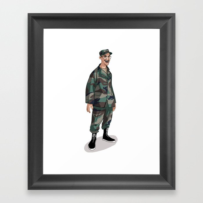 I'm going to Army Framed Art Print