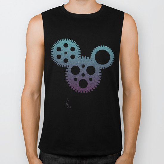 mickey mouse mechanisms Biker Tank