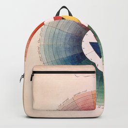 Prismatic: Color Wheel by Moses Harris, 1766 Backpack