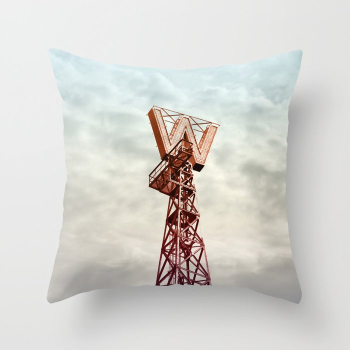 Woodwards in Clouds Throw Pillow