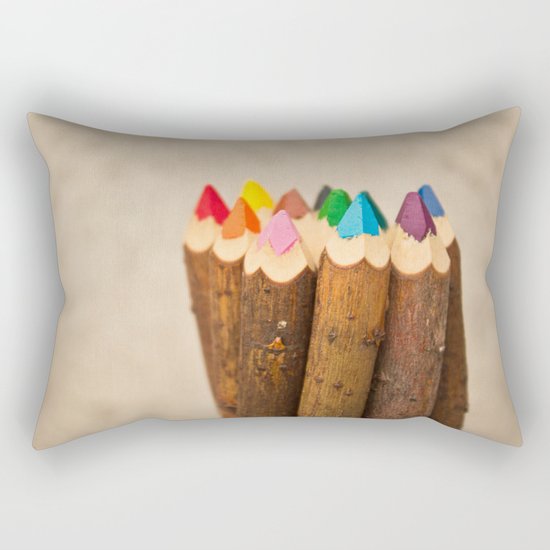 Color Me Free I Rectangular Pillow