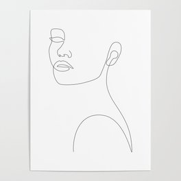 Girly Portrait Poster