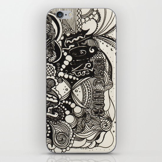 the end iPhone & iPod Skin