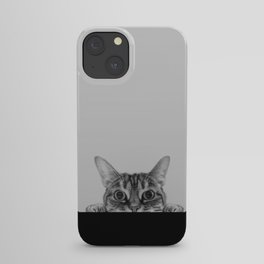 Peekaboo Cat iPhone Case