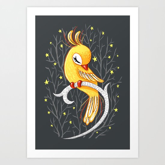 Magic Canary Art Print