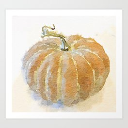 Cinderella Pumpkin Art Print