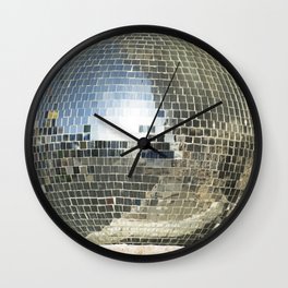 Mirrors discoball Wall Clock