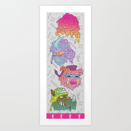 Mutated Clan Art Print