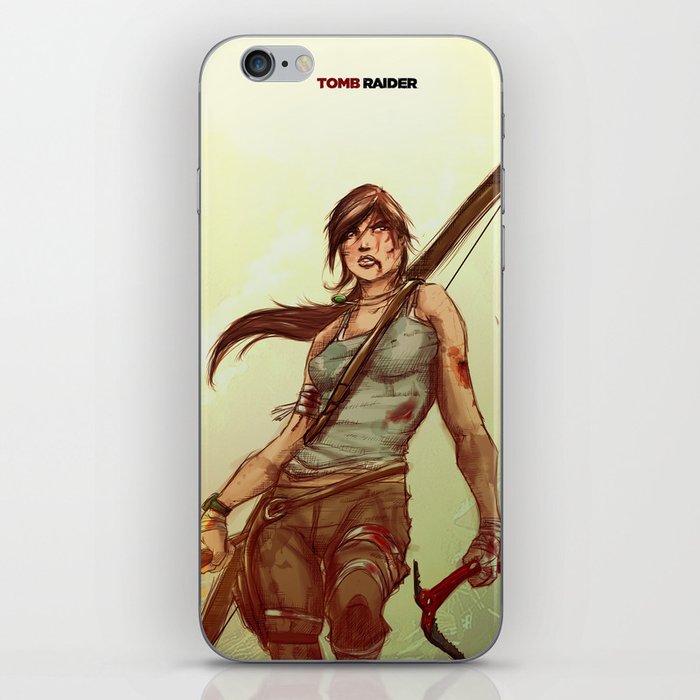 Tomb Raider iPhone Skin