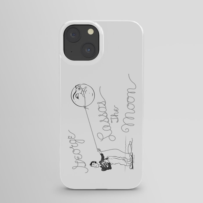 It's a Wonderful Life - George Lassos the Moon iPhone Case