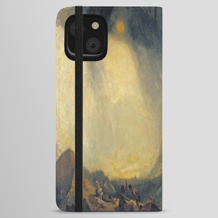 J. M. W. Turner - Snow Storm: Hannibal and his Army Crossing the Alps (1812) iPhone Wallet Case