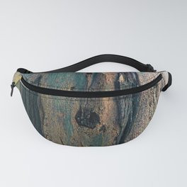 Eucalyptus Tree Bark and Wood Abstract Natural Texture 61 Fanny Pack