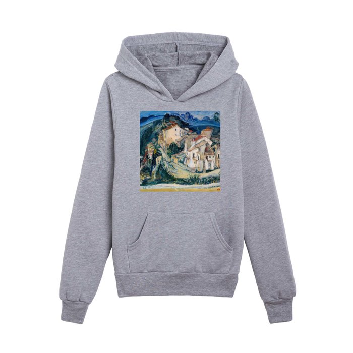 Chaim Soutine - View of Cagnes Kids Pullover Hoodie
