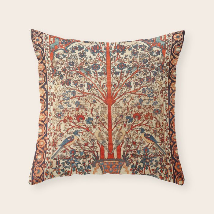 Antique Persian Tree Of Life Rug Print Art Print by Vicky