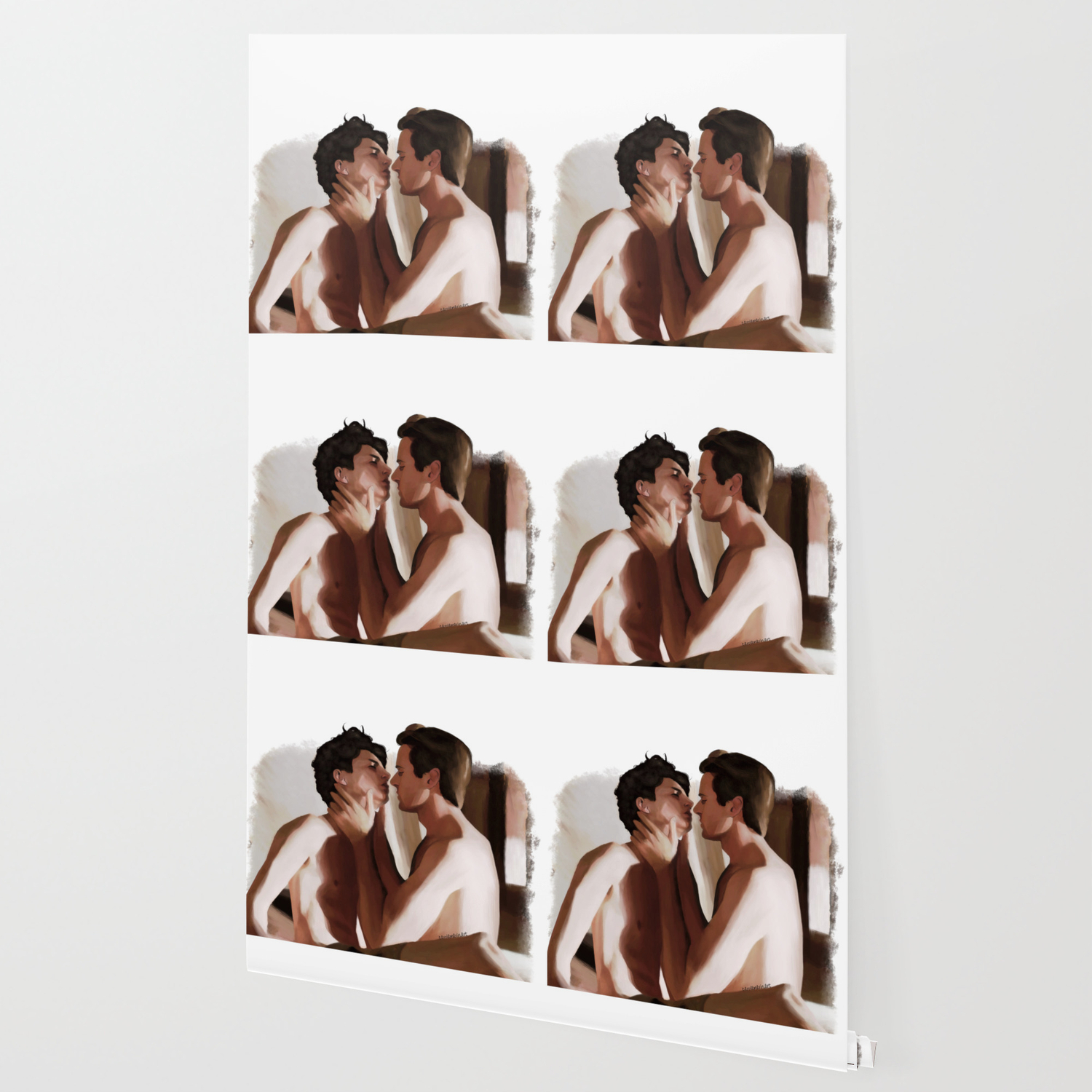 Elio And Oliver Call Me By Your Name Wallpaper By Carolam Society6